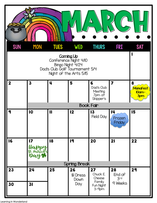March Newsletter Graphic
